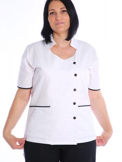 Bluza medic cu capse Alexandra