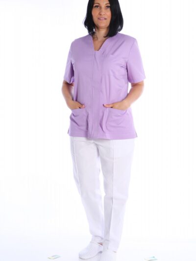 Costum medical cambrat din doua piese