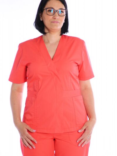 Bluza medic cambrata petrecuta