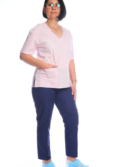 Pantalon medic cu nervura