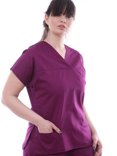 Bluza medicala cambrata