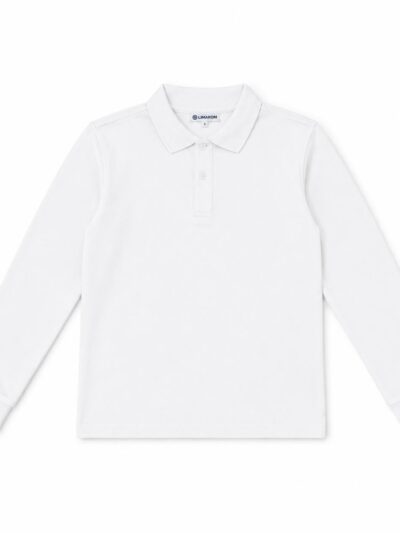 Tricou polo maneca lunga copii