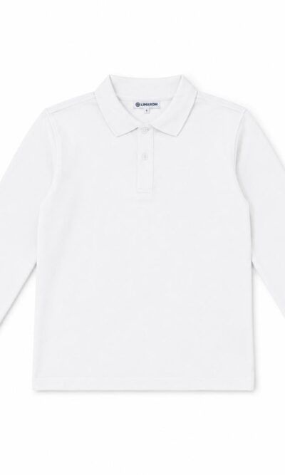 Tricou polo maneca lunga copii